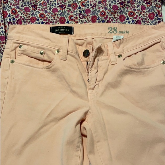 J. Crew blouse and ankle jeans - Picture 2 of 4